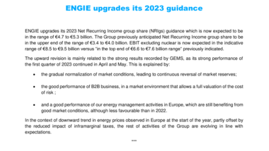 PR - FY2023 guidance