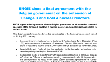 PR Final Agreement Belgium