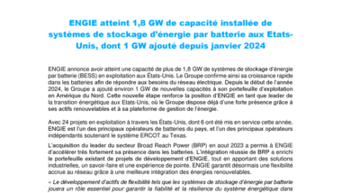 CP - 1 GW BESS added in the US