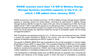 PR - 1 GW BESS added in the US