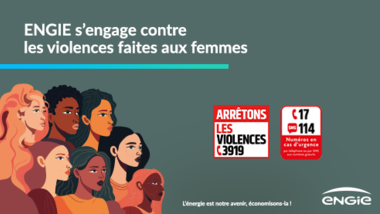 ENGIE launches an awareness-raising campaign to renew and strengthen its support for combating violence against women