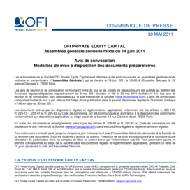 20110531_Avis_de_convocation_a_l-Assemblee_Generale_du_14_juin_2011_d-OFI-PEC_et_modalites_de_mise_a_disposition_des_documents_preparatoires1.pdf