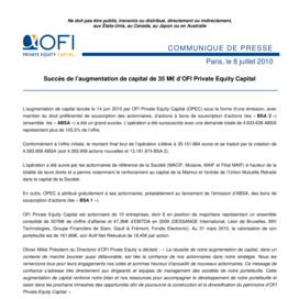 20100708_Succes_de_l-augmentation_de_capital_de_35M€_OFI-PEC1.pdf