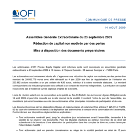 20090814_Assemblee_Generale_Extraordinaire_du_23_septembre_2009_OFI-PEC.pdf