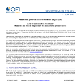 20100611_Avis_de_convocation_rectificatif_a_l-Assemblee_Generale_Annuelle_Mixte_du_28_juin_2010_OFI-PEC.pdf