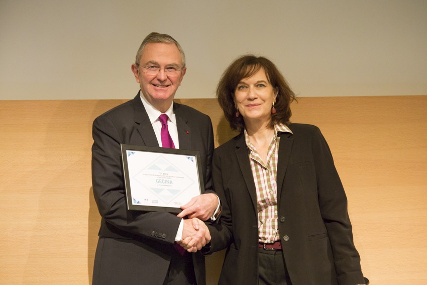 Bernard Michel et Laurence Rossignol - image de presse, provenance Gecina - copyright Gecina