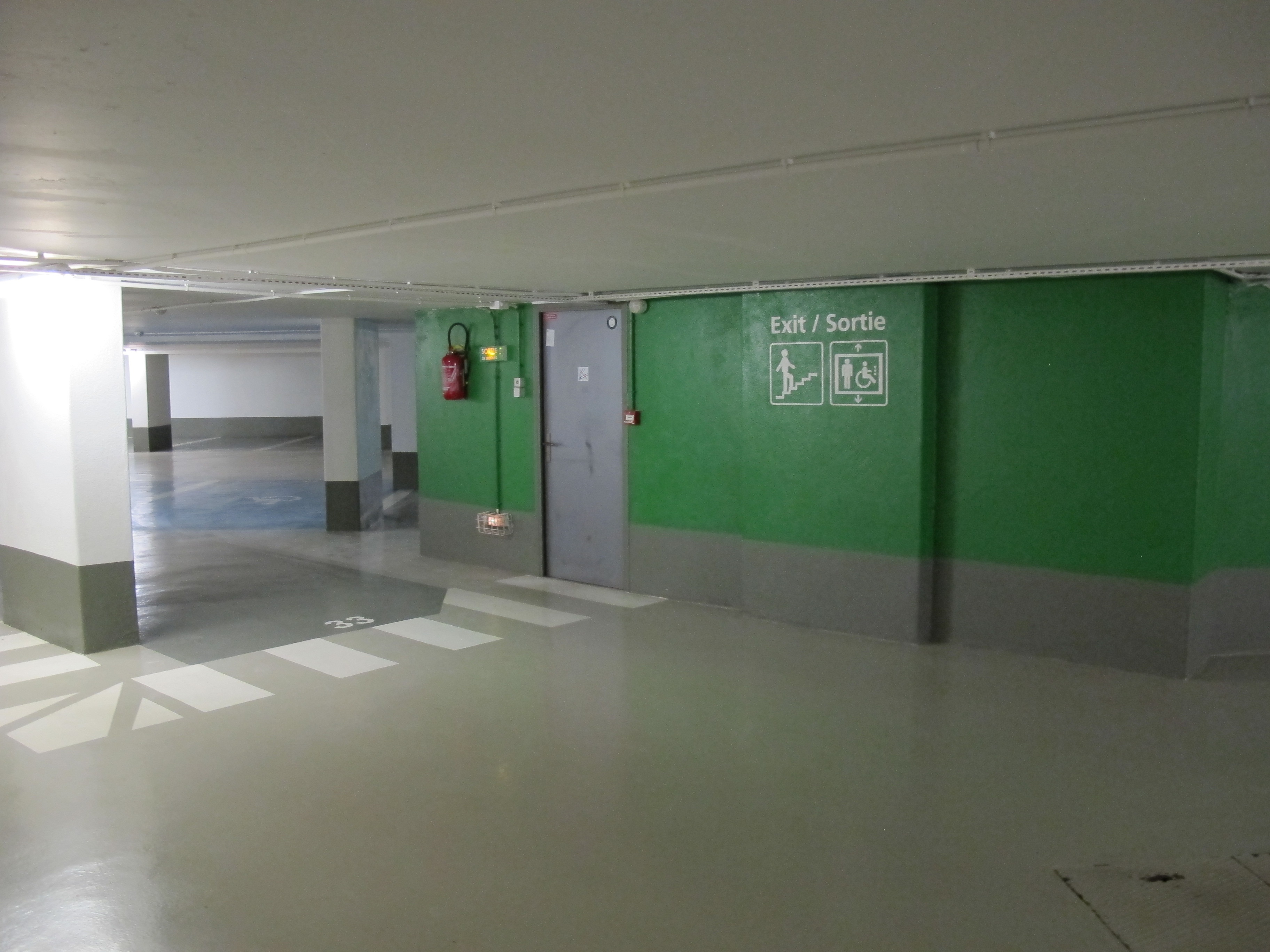 Parking immeuble - image de presse, provenance Gecina - copyright Gecina