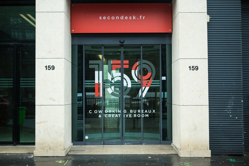 Secondesk Neuilly entrée - image de presse, provenance Gecina - copyright Gecina