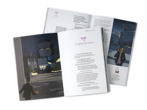 Illustration histoire N°4 "L'esprit des lieux" - image de presse, provenance Gecina - copyright Gecina