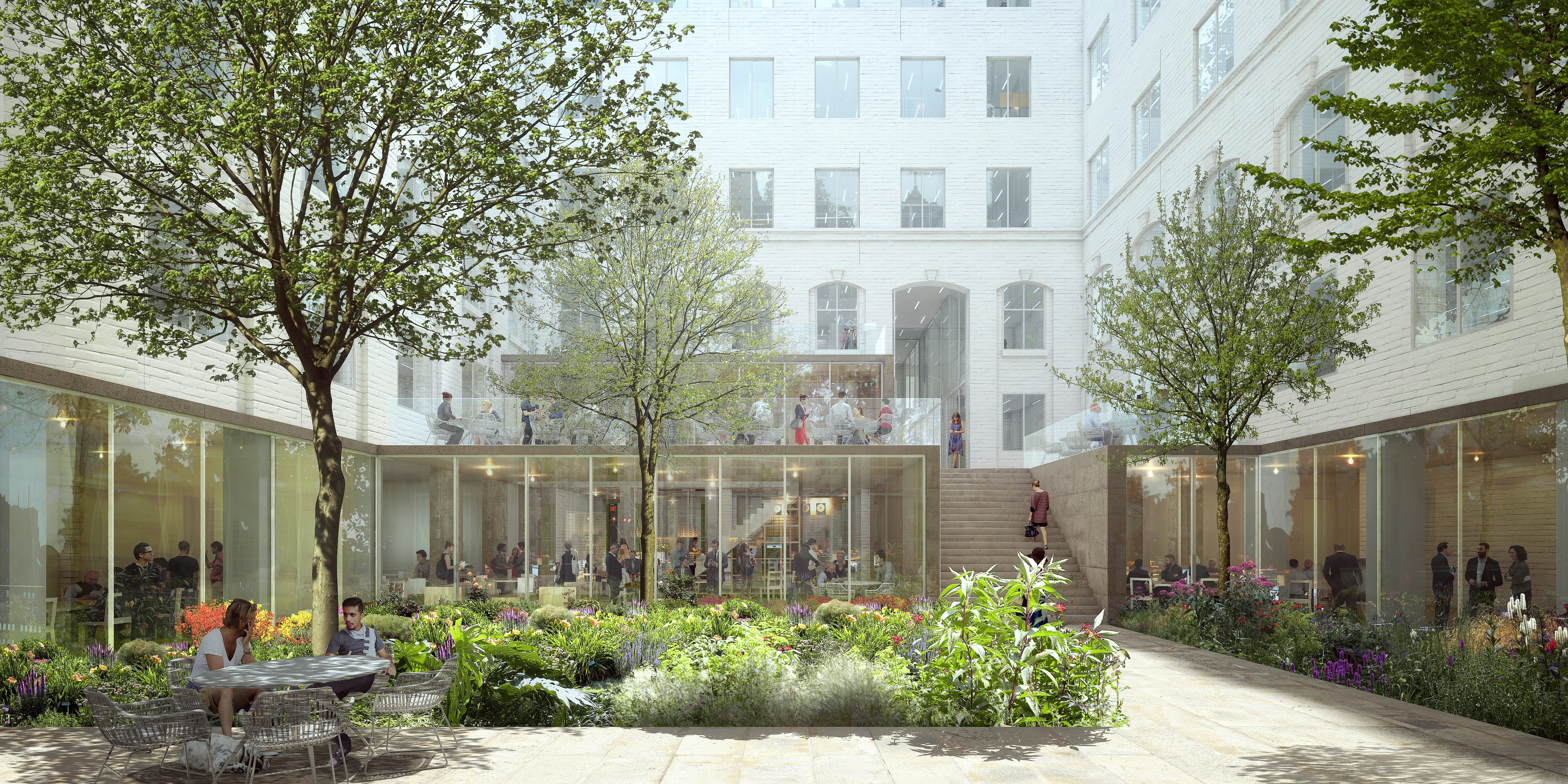7 madrid courtyard_Paris 8th_Courtyard - press image, origin Gecina - copyright Gecina