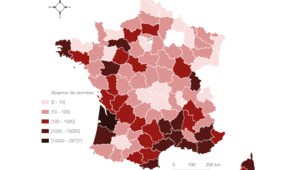 Surface feux de forêt 2022