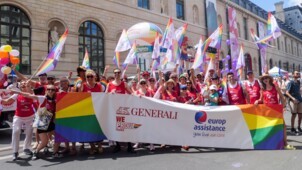 Team Generali France juin 2025 marche des fiertés