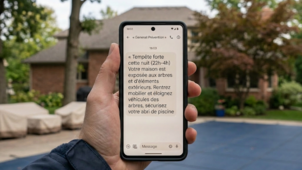 Alerte tempête maison - Generali Prévention Météo