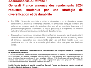 27.01.2025_CP_Generali_Assurance-vie_Retraite_Rendements 2024