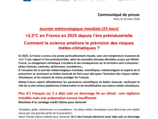 Communiqué de presse Ballon Generali Journée Meteo
