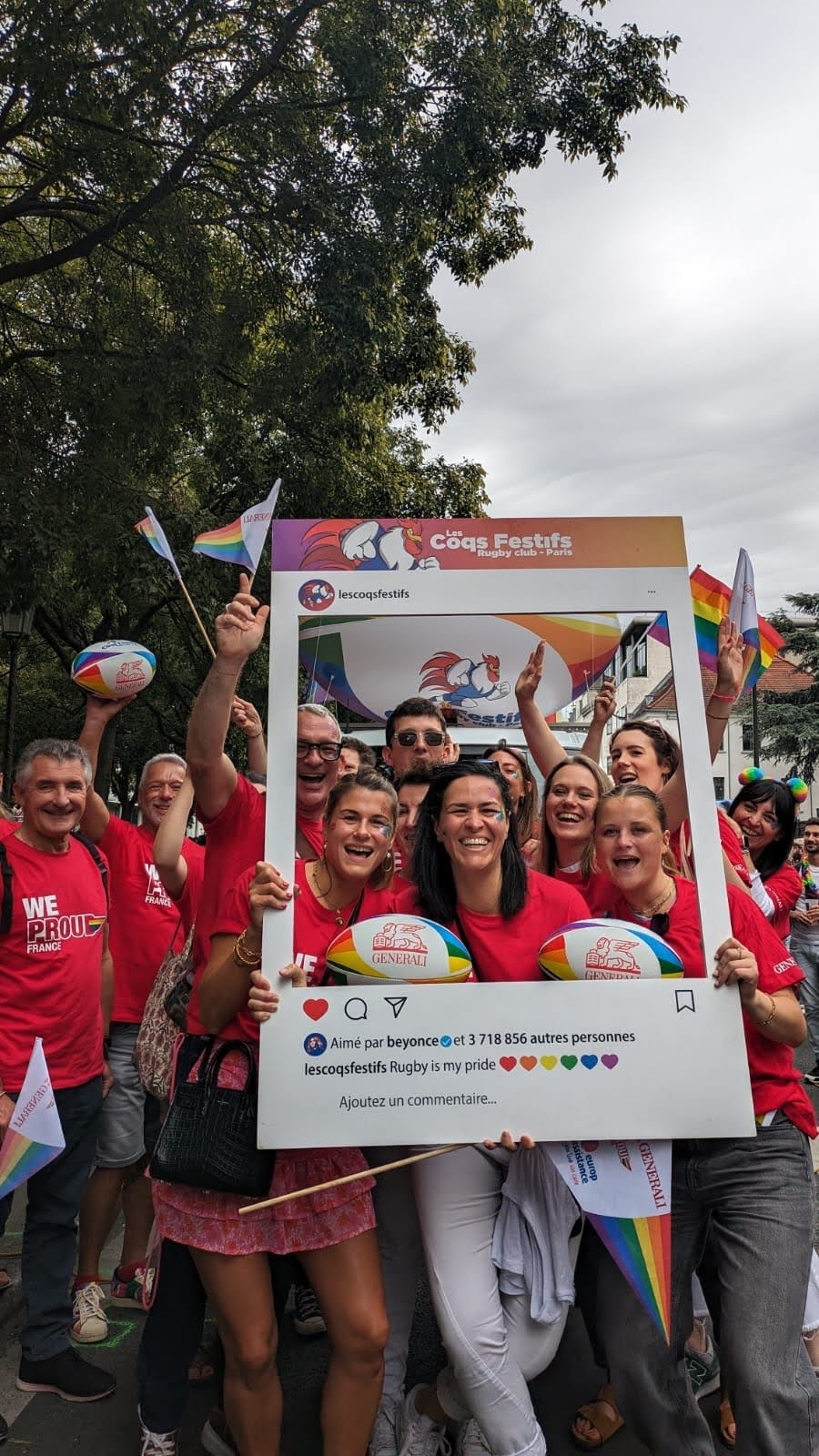 Generali France à la marche des fiertés parisienne 2024