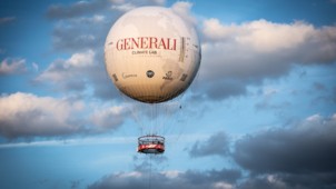 Inscriptions : 300 places pour des vols scientifiques jusqu'à 300 m à bord du Ballon Generali de Paris