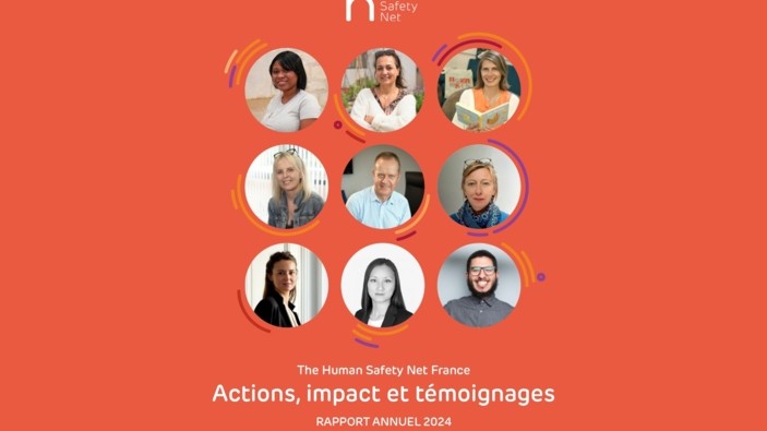 Rapport d'Activité The Human Safety Net France : en 2024, l’engagement solidaire, une force qui grandit