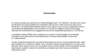 Communiqué