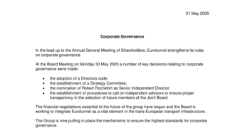 Corporate Governance