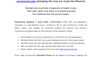 eurotunnel.com changing the way we cross the Channel