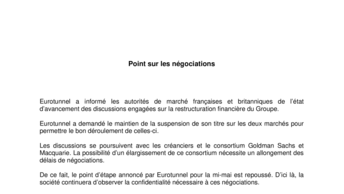 Point sur les négociations