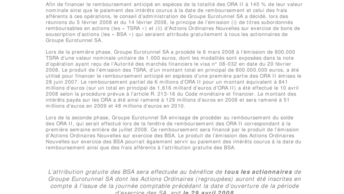 Groupe Eurotunnel lance du 30 avril au 29 mai 2008 une augmentation de capital de 915,4 millions d’euros garantie en totalité