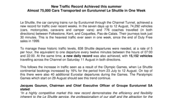 New Traffic Record Achieved this summer