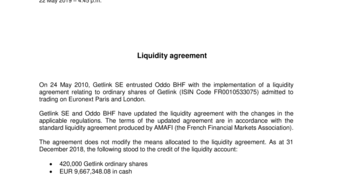 Liquidity agreement