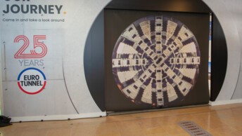 Eurotunnel inaugure son « history room » sur son terminal de Folkestone