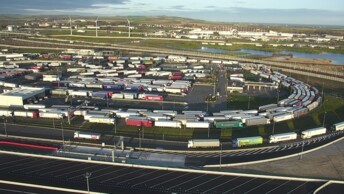 Le Shuttle Freight terminal - 18 March 2020