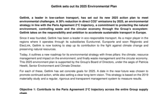Getlink sets out its 2025 Environmental Plan