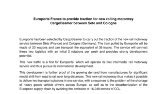 Europorte France to provide traction for new rolling motorway CargoBeamer between Sète and Cologne.pdf
