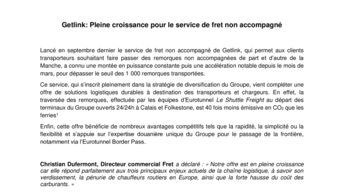 Getlink, Pleine croissance pour le service de fret non accompagné.pdf