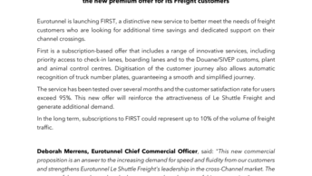 Eurotunnel launches FIRST, a premium offer for Trucks.pdf