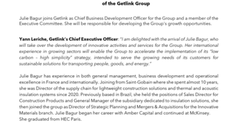 240502 - Julie Bagur appointed Chief Business Development Officer