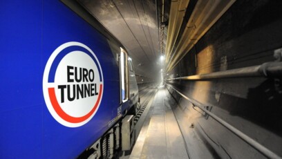 Le Tunnel, une des voies de chemin de fer les plus fréquentées