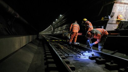 Maintenance of Eurotunnel infrastructure