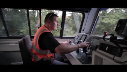 The train driver's job at Europorte in France
