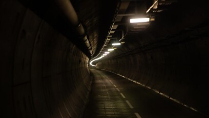 Le tunnel de service