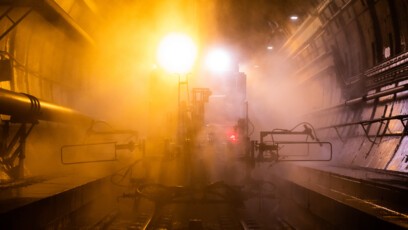 Cleaning operations in the Channel Tunnel
