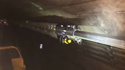 ElecLink : travaux d’installation du câble en Tunnel