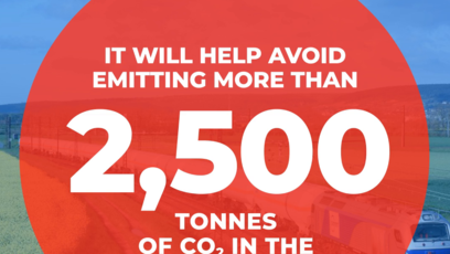 Environment: continuing to decarbonise rail and innovate with Oleo100 at Europorte, Getlink's rail freight subsidiary