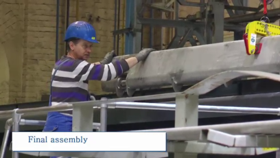 Video report on the 1st WBN wagon of the 3 new Truck Shuttles