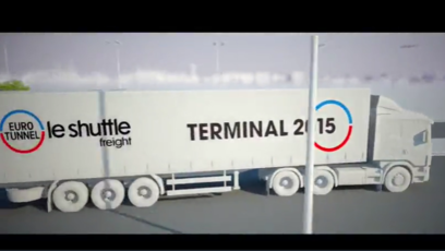 Opening of Terminal 2015 in Coquelles on 20 October 2015