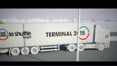 Inauguration de Terminal 2015 à Coquelles le 20 octobre 2015