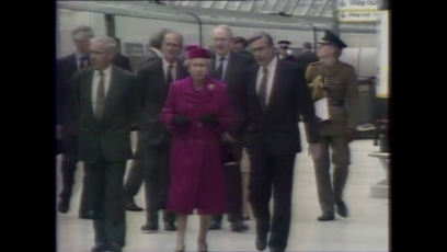 01 – Voyage de Sa Majesté la reine Elizabeth II de Londres à Coquelles en Eurostar – 6 mai 1994, Londres, 10h (heure locale)