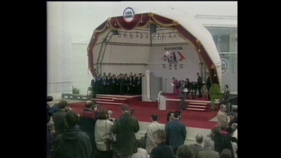 13 – Discours de Sir Alastair Morton et du président François Mitterrand – 6 Mai 1994, Eurotunnel, Folkestone, 15h40 (heure anglaise)