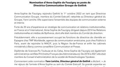Nomination d'Anne-Sophie de Faucigny au poste de Directrice Communication Groupe.pdf