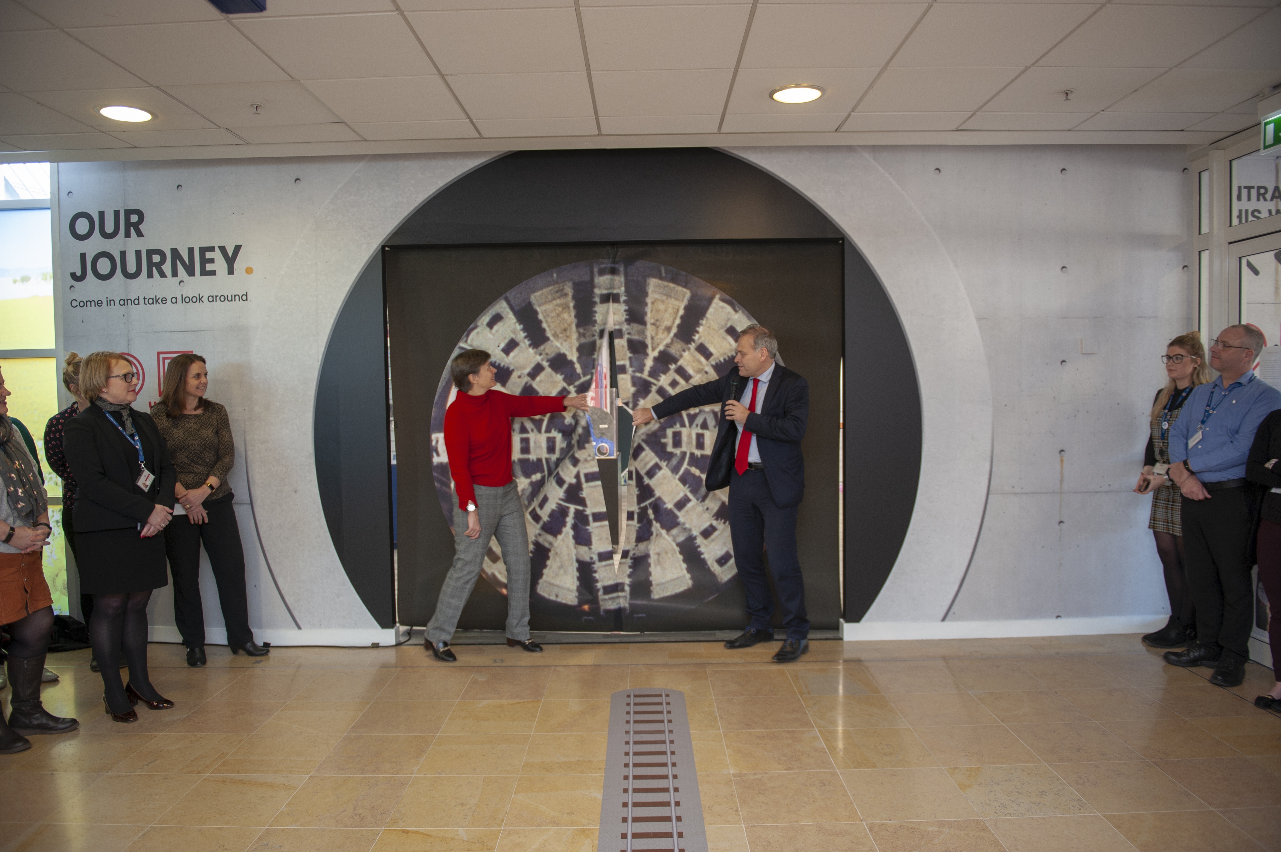 Eurotunnel inaugure son « history room » sur son terminal de Folkestone